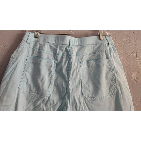 Chico’s Women’s Pants Size 2.5 (L) Light Blue Stretch Cotton Nylon Utility Style - Picture 8 of 9